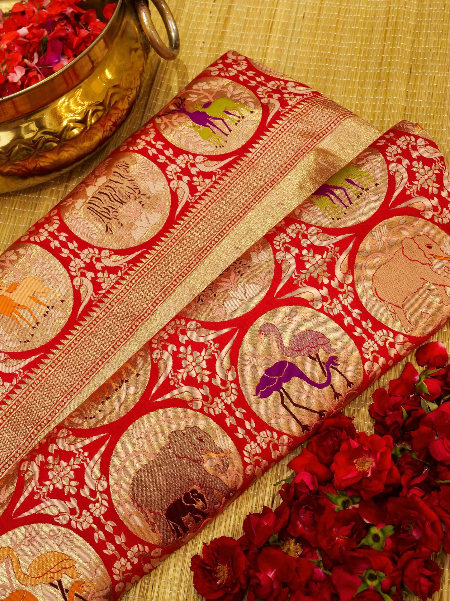 Banarasi Katan Silk Saree