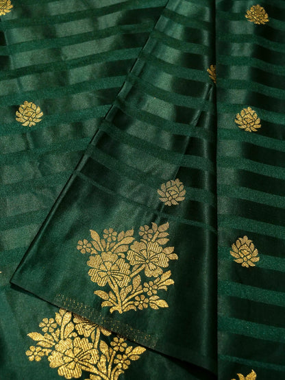 Banarasi Silk Saree With Allover buti work