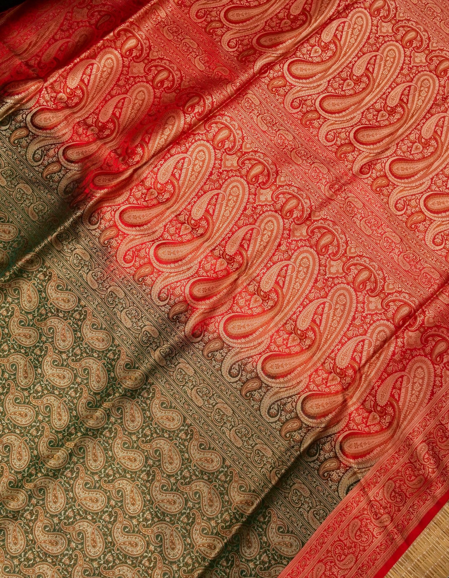 Banarasi Silk Saree with Allover Buta and jaal Work