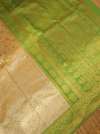 Banarasi Silk Saree with All Over Buta Work