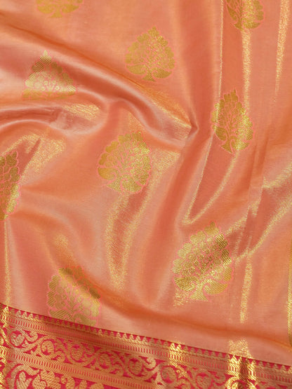 Banarasi Katan Soft Silk Saree with allover Buta Work