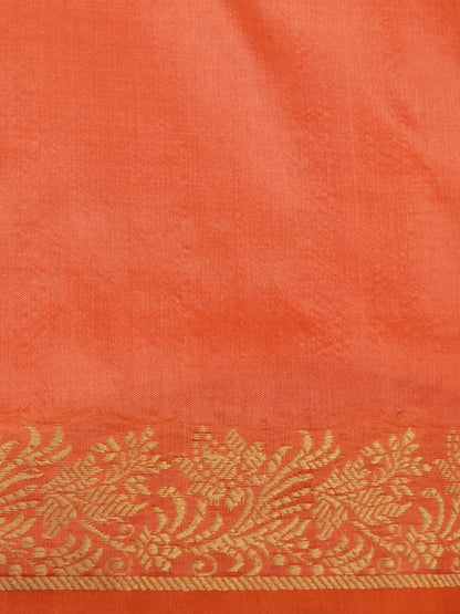 Pure Banarasi Katan Silk Saree with allover buti work