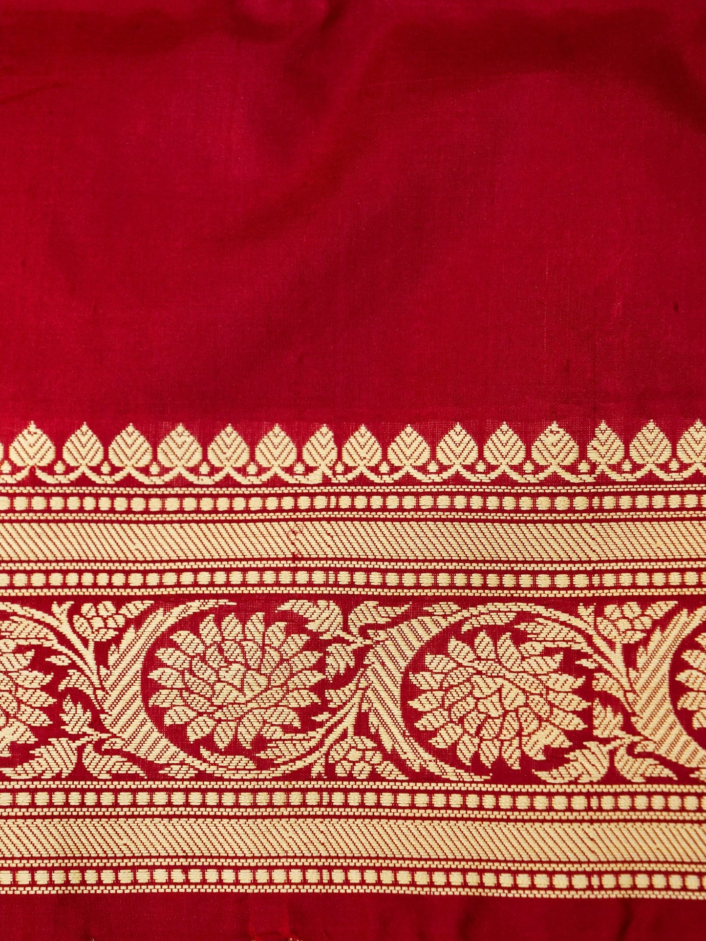 Pure Banarasi Katan Silk Saree with Allover Buti Work