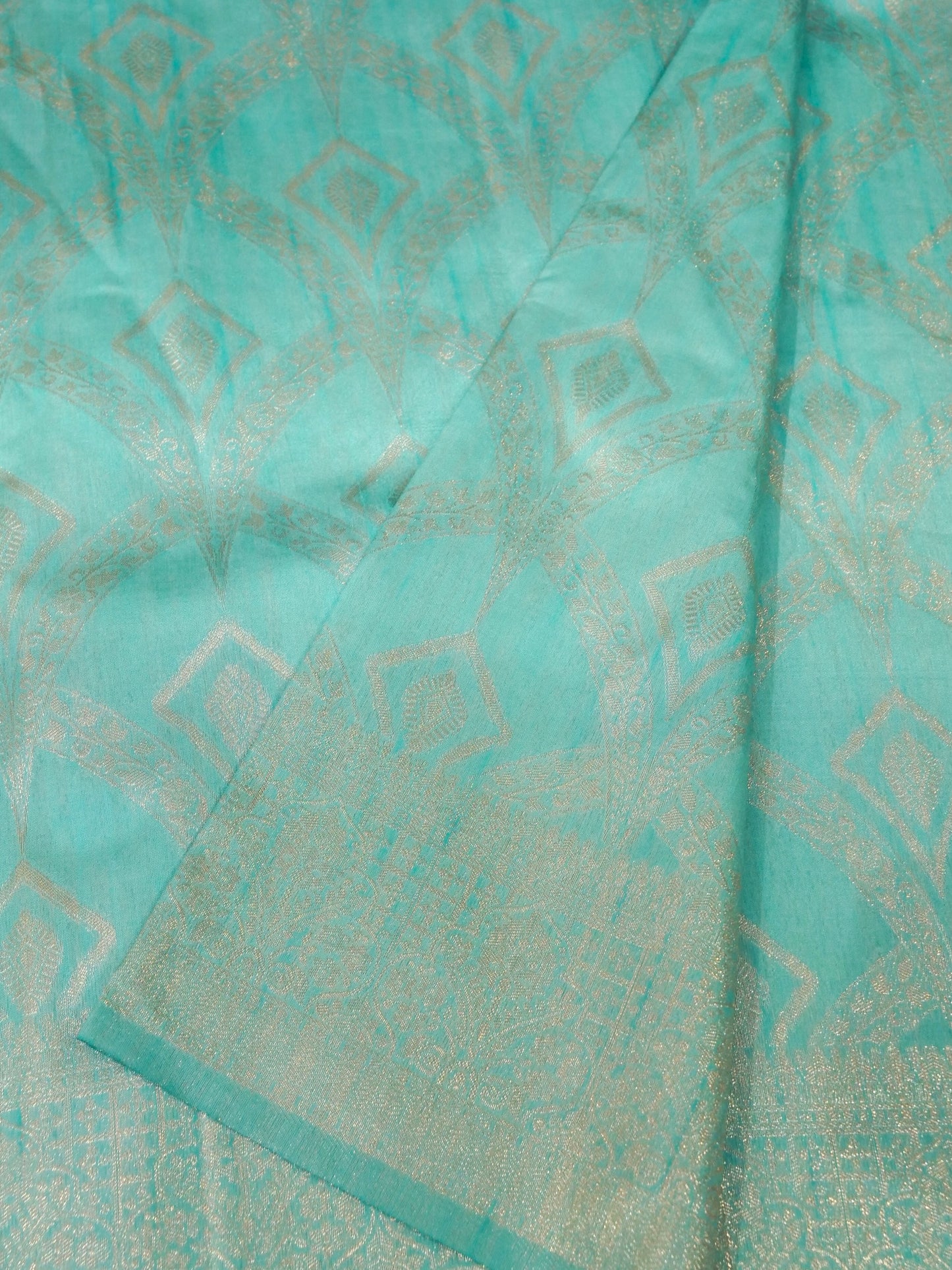 Banarasi Soft Silk Saree with Jaal Work