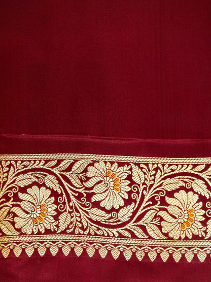 Banarasi Katan Silk Saree With allover buti Work